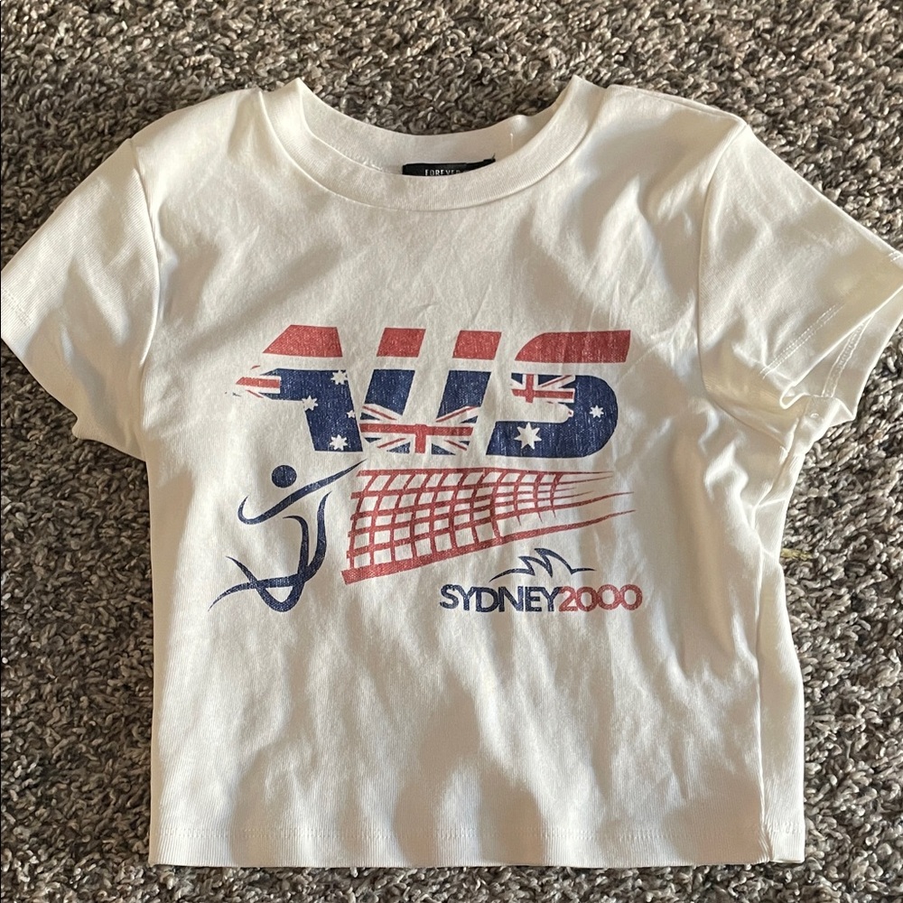 Forever 21 AUS Sydney 2000  Tee - White